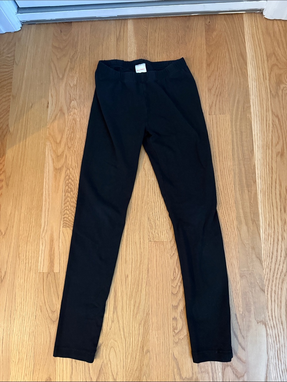 Hanna Andersson Black Girls' Stretch Leggings
